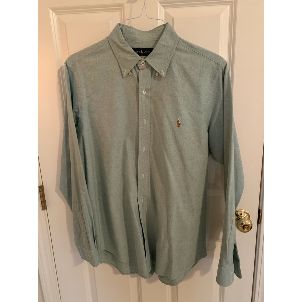 Men’s Ralph Lauren Green Oxford